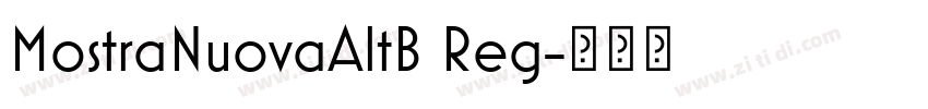 MostraNuovaAltB Reg字体转换